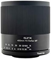 Tokina SZX 400mm f/8 Рефлекс МФ Супер Telephoto Објектив за Nikon F, Црна