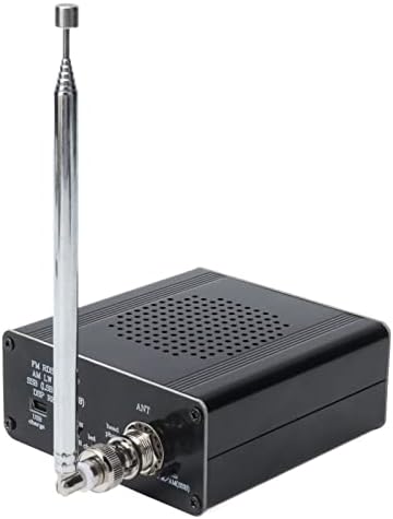 DJDK Преносни Радио,Преносни Радио FM Приемник MW ШВ SSB Целосна Бенд Батерија Радија со Антена SI4735