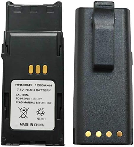 Teseko HNN9049 двонасочна Радио Замена на Батеријата(1200mAh,7.5 V,NI-МЗ) за полнење за Motorola HNN9049 HNN9049A HNN9049AR HNN9049B