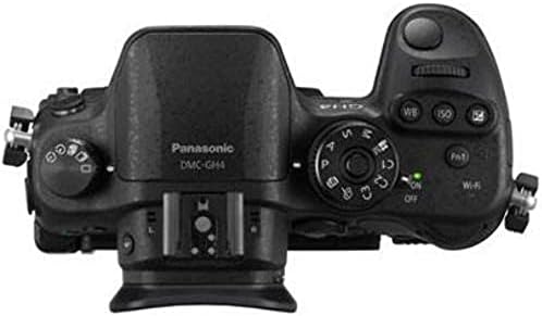 PANASONIC LUMIX GH4 Тело 4K Mirrorless Камера, 16 милиони точки, 3 Инчен Допир LCD, DMC-GH4KBODY (САД Црн) (Обновена)