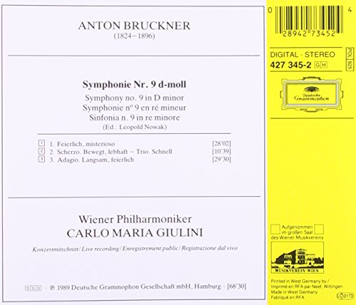 Bruckner: Симфонија, Број 9