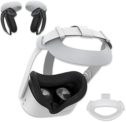 КИВИ дизајн Силикони Контролер Костец Капак и Слушалки за на Рака Подлога за Oculus Потрагата 2