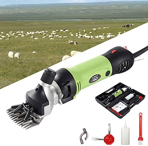 HPDOM Електрични Овци Shearing Clippers 690W 2400RPM Професионални Кози/Alpaca/Овци Стриже - 6 Брзина& Сечилото Стегање на Вредноста