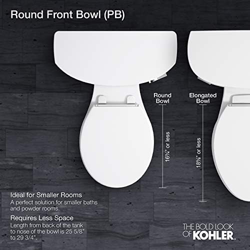 Kohler К-5296-RA-96 Highline Класичен Удобност Висина Тоалет, Бисквит