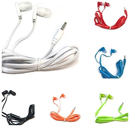 TFD Материјали трговија на Големо најголемиот Дел Earbuds со Микрофон, Слушалки 50 Пакет за iPhone, Android, MP3 Плеер - Мешани Бои