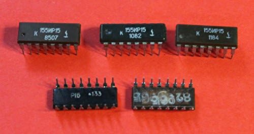 K155IR15 analoge SN74173 IC/Microchip СССР 15 компјутери