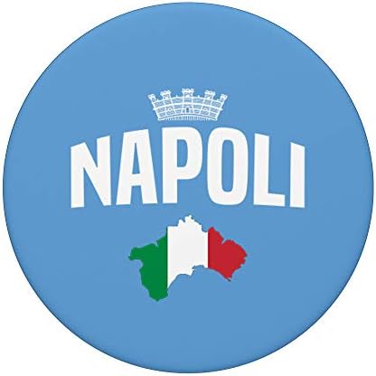 Наполи - Италија италијанското Знаме PopSockets PopGrip: Swappable Зафат за Телефони & Таблети