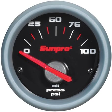 Sunpro CP7001 Спорт СВ 2 Електрични Притисок на Маслото Мерач за Полнење
