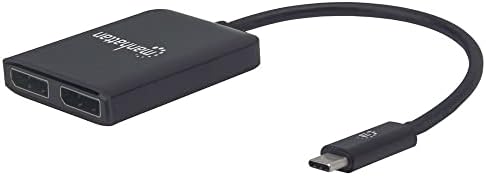 152952 USB-C до Двојна Адаптер DisplayPort - MST Центар