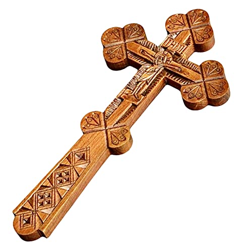 Уникатни рачно изработени Украсни Католичката Orthodos Дрвени Ѕид Крстот Крсте со ИСУС ХРИСТОС