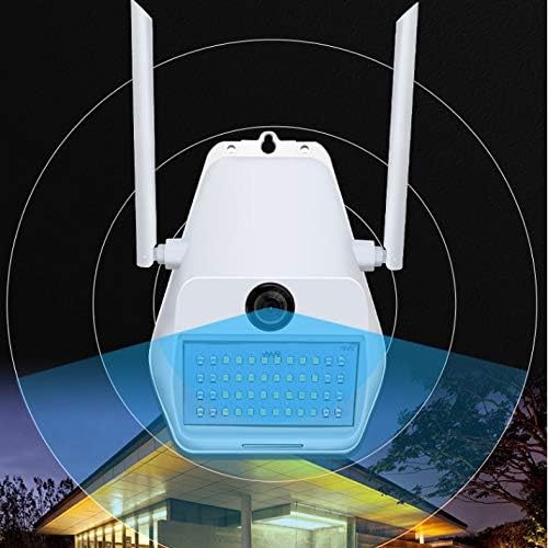 XJJZS 1080P HD Безжична Ѕид Светилка Камера Отворено Камера во Боја Визија Ноќ Аудио Човечкото Тело Smart Индукција Градина Употреба