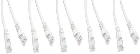 Cat5e Белиот Ethernet Patch Кабел, Snagless Моделирани се Подигне, 200 Метри, CNE538488