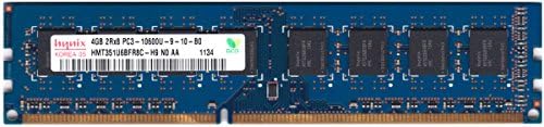 Hynix HMT351U6BFR8C-H9 4GB Десктоп DIMM DDR3 PC3-10600U (1333) Unbuf 1.5 V 2Rx8