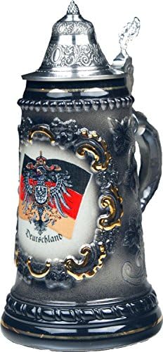 Пиво Steins од страна на Кралот - Црна германски (Германија) Знаме и Грб германски Пиво Штајн (Кригла Пиво) 0.5 l