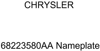 Chrysler Вистински 68223580AA Nameplate