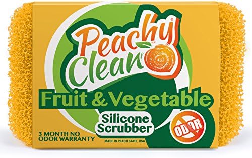 Peachy Чисти 8353 Јадење Овошје & Растителни Scrubbers, Силикони