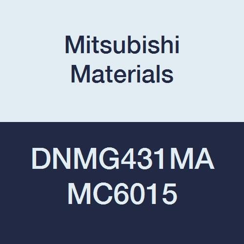 Мицубиши Материјали DNMG431MA MC6015 Карбид DN Тип Негативни Вртење Вметнете со Дупка, Генерален Сечење, Обложени, Rhombic 55°, 0.5