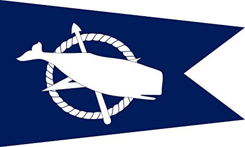 ДИПЛОМАТ-ЗНАМИЊА magFlags Затворен-Знаме со Современата Chrome Знамето Пол и Мермерна База: Nantucket || Знамето Пол Висина: 230cm | ft 7.5