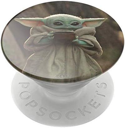 PopSockets PopGrip: Swappable Зафат за Телефони & Таблети - Star Wars - Детето Првенство & PopGrip: Swappable Зафат за Телефони &