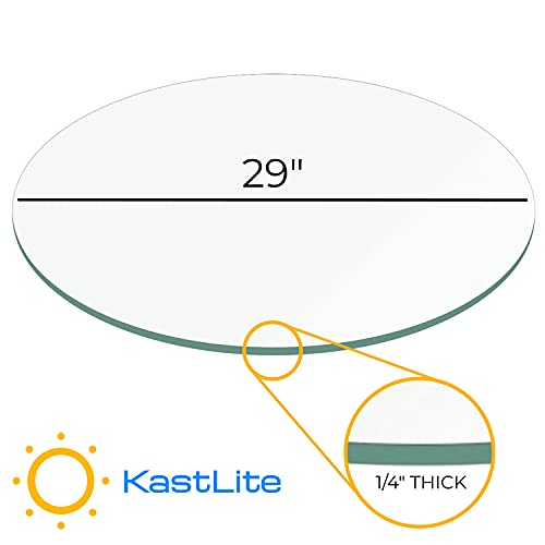 KastLite Јасно Акрилик Диск | Plexiglass Круг со Сопствени Дебелина и Дијаметар | Избор: 1/16 со Дебелина 8 Дијаметар