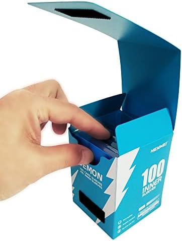 HENWEI 100+ Палубата Кутија Заштитник со Картички Ракави, 200ct Стандардна Големина Тргување Картички Ракави за MTG Собир Игра Надградена