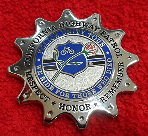Aveshop Колекционерски Симболи Калифорнија Highway Patrol 2018 Единство Турнеја Ch Cn (ЕЛА те-то LAPD ФБИ (Овие Insignia Совршено