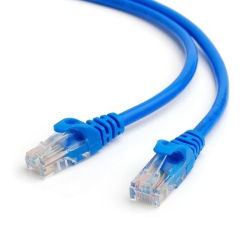 FastSun 50ft Cat5 Печ Кабелот Кабел 500mhz Ethernet Интернет Мрежа LAN RJ45 UTP Сина