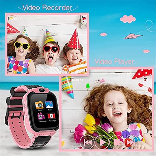 hhscute Smart Watch,1.54-инчен HD Екран на Smart Watch за Деца 8-12 Паметни Часовници Деца Smart Watch Smart Watch за Девојки Подароци