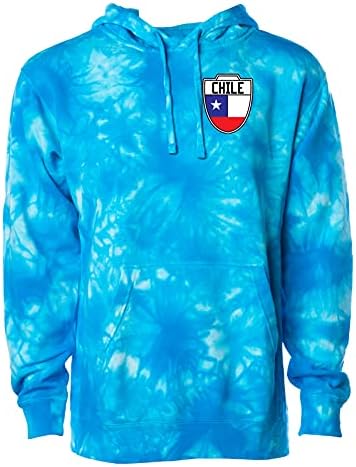 Чиле Futbol Џерси - Чилеански Националниот Фудбалски Унисекс Качулка Sweatshirt