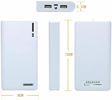Dual USB Пренослив Моќ Банка за Надворешна Батерија Полнач за Мобилен Телефон 20000mAh