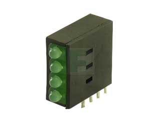 LUMEX SSF-LXH5147LGD Зелена/Зелена/Зелена/Зелена 1.8 mm 70° Дифузен 15 mcd 2.1 V LED Грешка Индикатор - 10 item(s)
