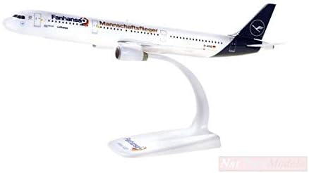 Herpa Скала Модел Компатибилен со Airbus A321 Луфтханза MANNSCHAFTSFIEGER 1:200 HP612104