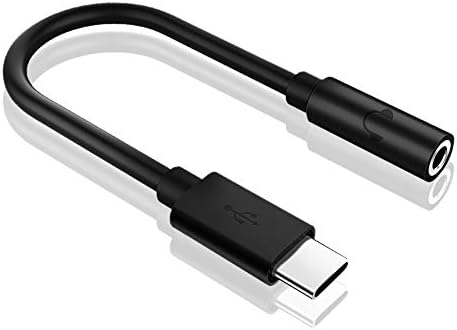 USB C DAC - USB C Слушалки Адаптер - Преносни 32-Битна Слушалки Засилувач-Тип C до 3.5 мм Џек Адаптер - Premium Sound Подобрувач